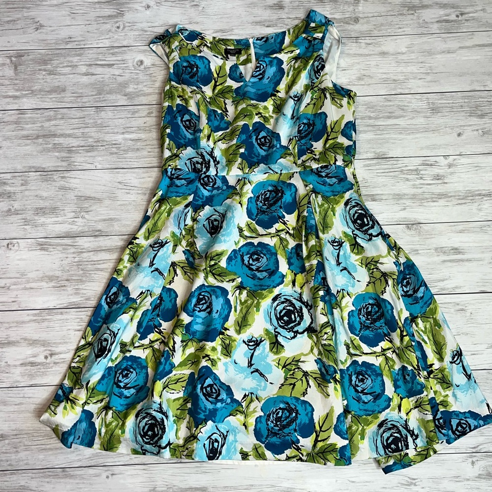Talbots Floral Dress Size 14P